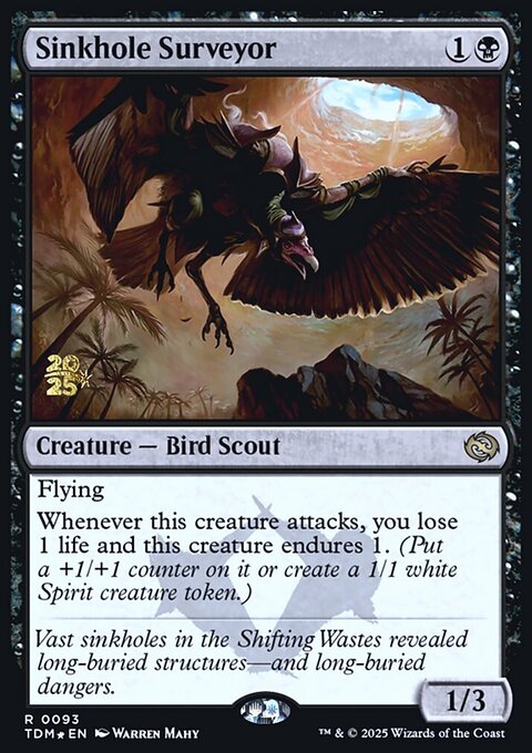 Sinkhole Surveyor, Tarkir: Dragonstorm Promos #93s, Magic: The Gathering card