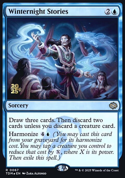Winternight Stories, Tarkir: Dragonstorm Promos #67s, Magic: The Gathering card