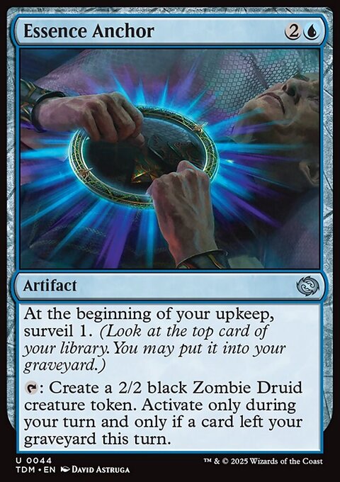 Essence Anchor, Tarkir: Dragonstorm #44, Magic: The Gathering card