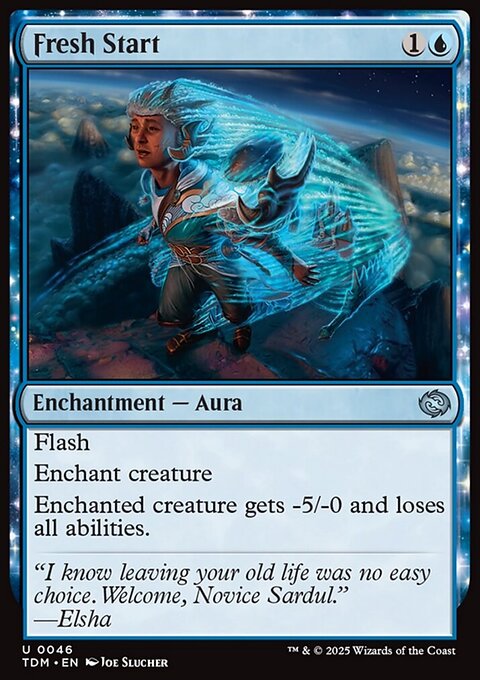Fresh Start, Tarkir: Dragonstorm #46, Magic: The Gathering card