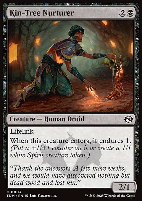 Kin-Tree Nurturer, Tarkir: Dragonstorm #83, Magic: The Gathering card