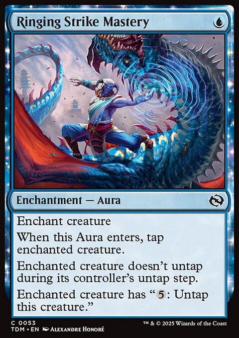 Ringing Strike Mastery, Tarkir: Dragonstorm #53, Magic: The Gathering card