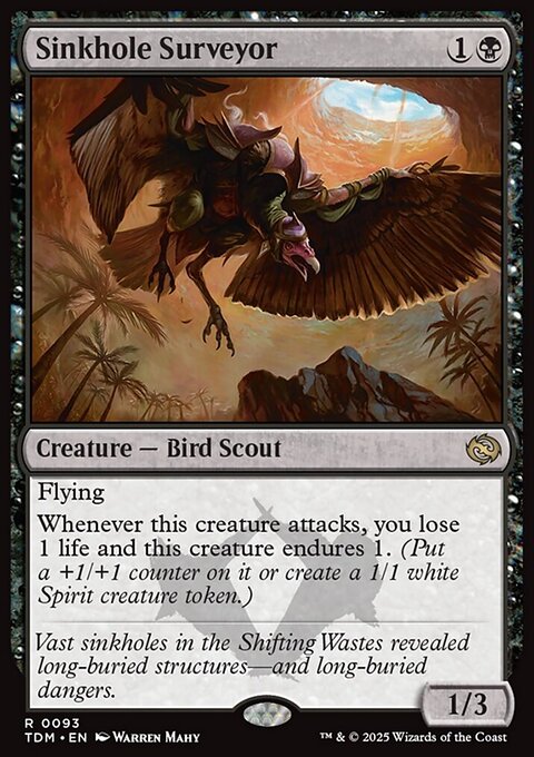 Sinkhole Surveyor, Tarkir: Dragonstorm #93, Magic: The Gathering card