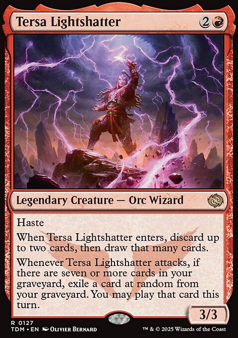 Tersa Lightshatter, Tarkir: Dragonstorm #127, Magic: The Gathering card