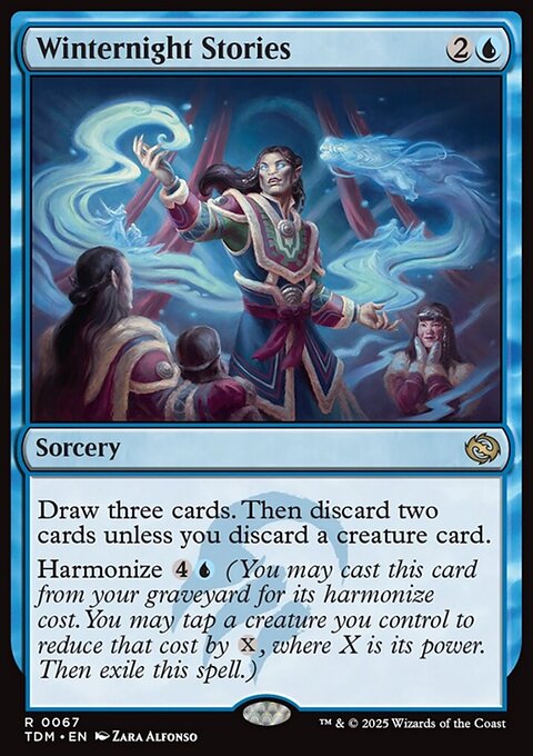 Winternight Stories, Tarkir: Dragonstorm #67, Magic: The Gathering card