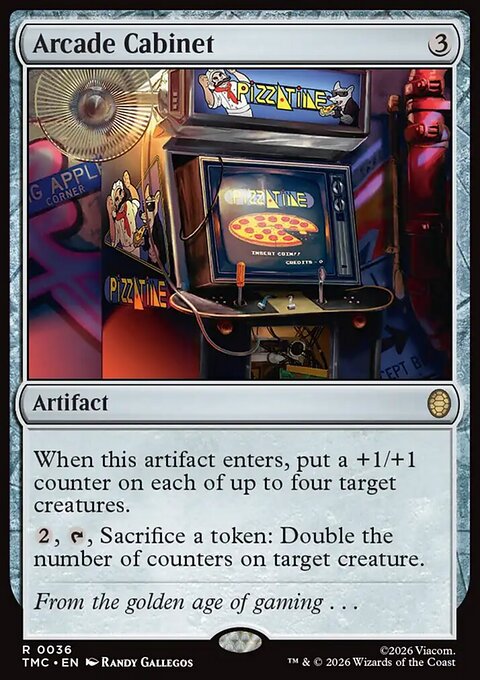 Arcade Cabinet, Teenage Mutant Ninja Turtles Eternal #36, Magic: The Gathering card