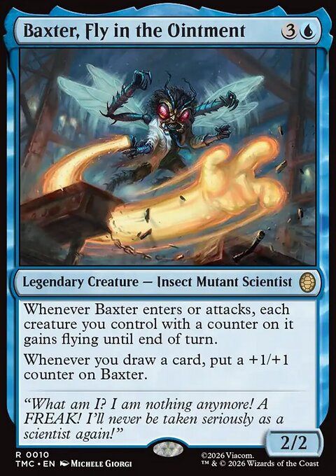 Baxter, Fly in the Ointment, Teenage Mutant Ninja Turtles Eternal #10, Magic: The Gathering card