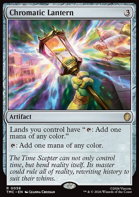 Chromatic Lantern, Teenage Mutant Ninja Turtles Eternal #58, Magic: The Gathering card