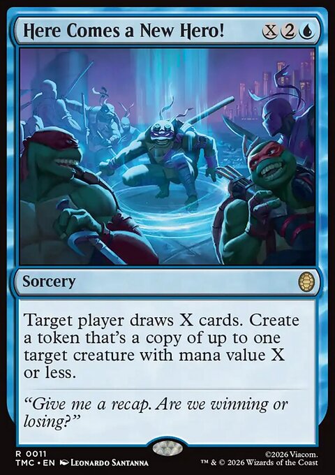 Here Comes a New Hero!, Teenage Mutant Ninja Turtles Eternal #11, Magic: The Gathering card