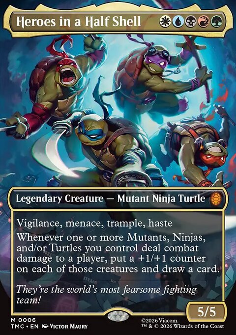 Heroes in a Half Shell, Teenage Mutant Ninja Turtles Eternal #6, Magic: The Gathering card