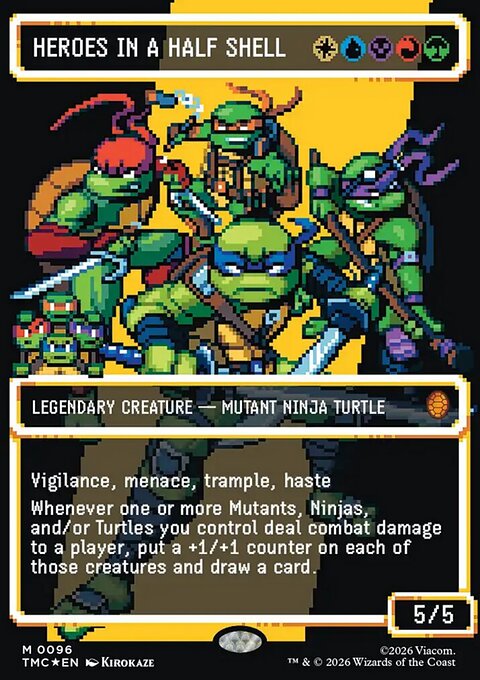 Heroes in a Half Shell, Teenage Mutant Ninja Turtles Eternal #96, Magic: The Gathering card