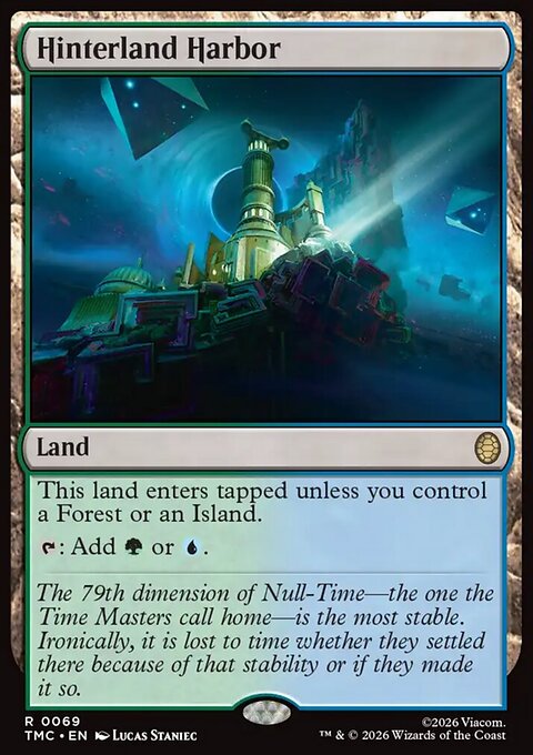 Hinterland Harbor, Teenage Mutant Ninja Turtles Eternal #69, Magic: The Gathering card