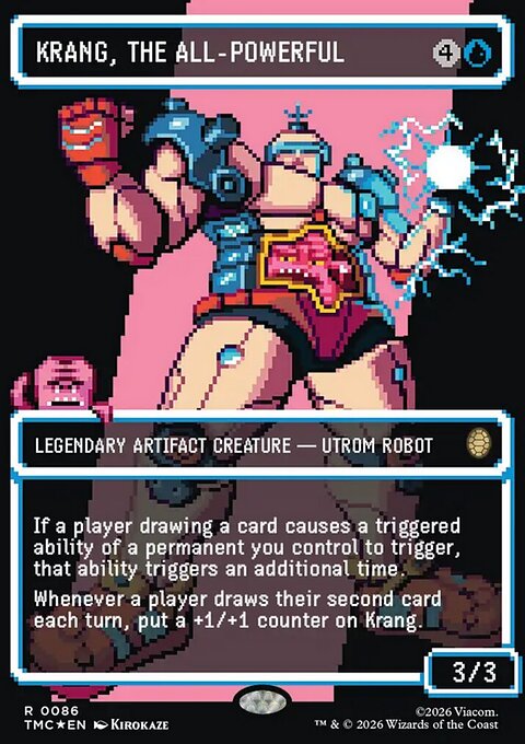 Krang, the All-Powerful, Teenage Mutant Ninja Turtles Eternal #86, Magic: The Gathering card