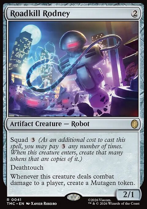 Roadkill Rodney, Teenage Mutant Ninja Turtles Eternal #41, Magic: The Gathering card