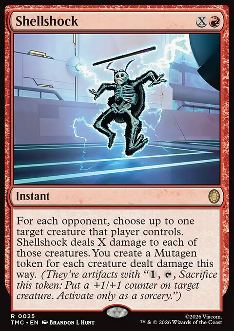 Shellshock, Teenage Mutant Ninja Turtles Eternal #25, Magic: The Gathering card