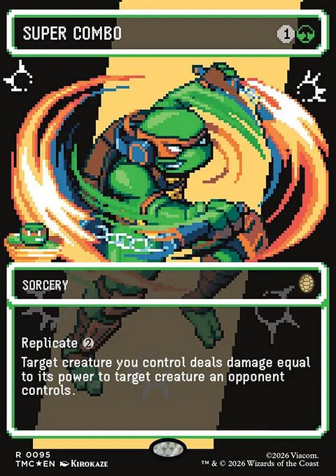 Super Combo, Teenage Mutant Ninja Turtles Eternal #95, Magic: The Gathering card
