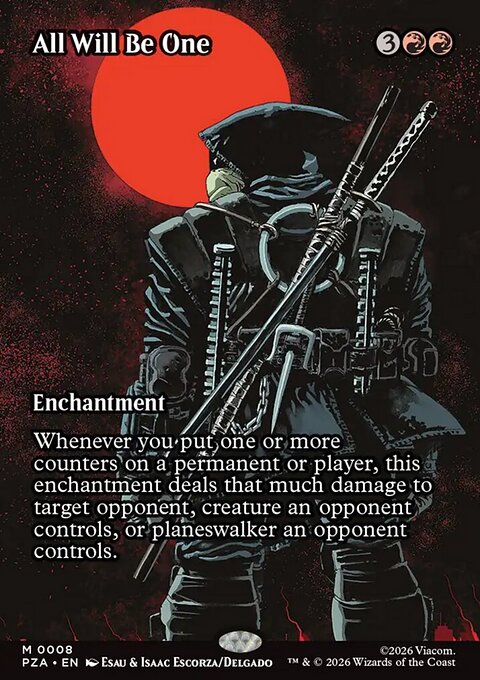 All Will Be One, Teenage Mutant Ninja Turtles Source Material #8, Magic: The Gathering card