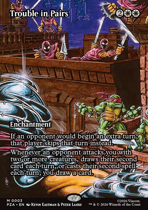 Trouble in Pairs, Teenage Mutant Ninja Turtles Source Material #3, Magic: The Gathering card