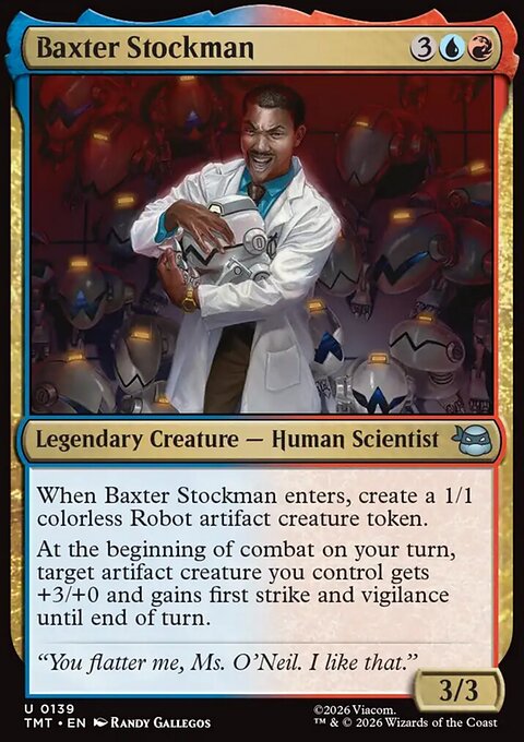 Baxter Stockman, Teenage Mutant Ninja Turtles #139, Magic: The Gathering card