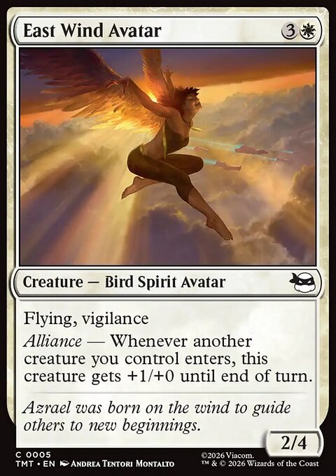 East Wind Avatar, Teenage Mutant Ninja Turtles #5, Magic: The Gathering card
