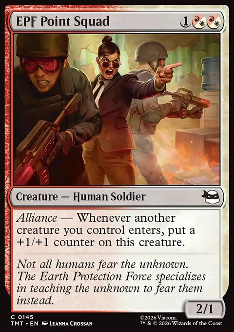 EPF Point Squad, Teenage Mutant Ninja Turtles #145, Magic: The Gathering card