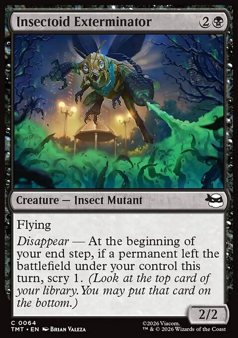 Insectoid Exterminator, Teenage Mutant Ninja Turtles #64, Magic: The Gathering card