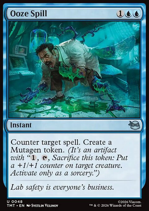 Ooze Spill, Teenage Mutant Ninja Turtles #48, Magic: The Gathering card