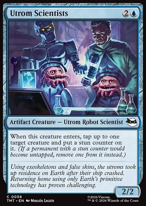 Utrom Scientists, Teenage Mutant Ninja Turtles #56, Magic: The Gathering card