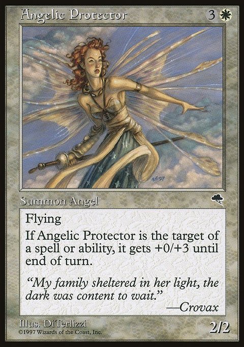 Angelic Protector, Tempest #2, Magic: The Gathering card