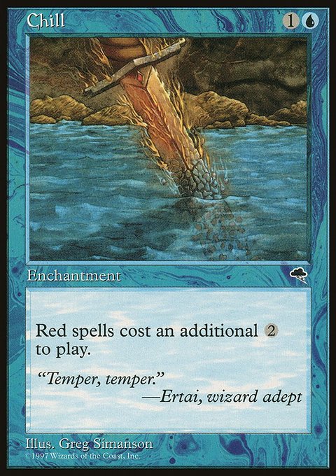 Chill, Tempest #56, Magic: The Gathering card