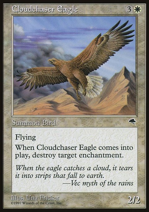 Cloudchaser Eagle, Tempest #15, Magic: The Gathering card