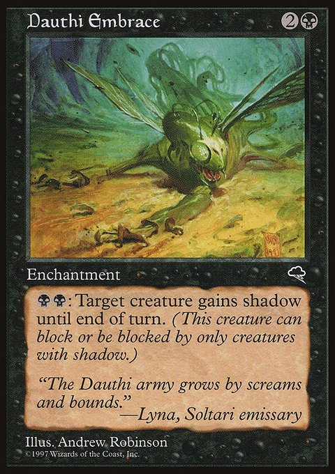 Dauthi Embrace, Tempest #120, Magic: The Gathering card