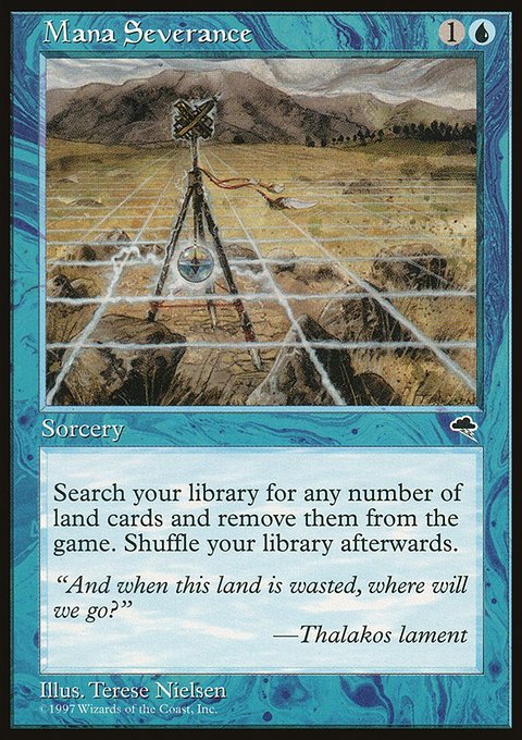 Mana Severance, Tempest #73, Magic: The Gathering card