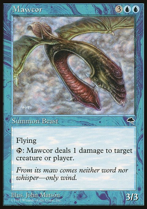 Mawcor, Tempest #75, Magic: The Gathering card