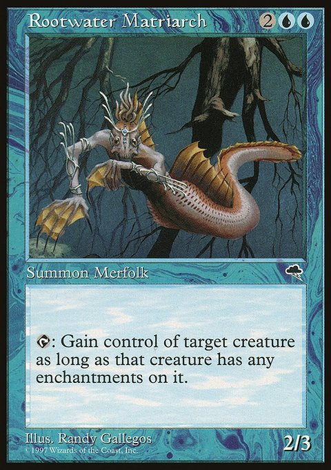 Rootwater Matriarch, Tempest #83, Magic: The Gathering card