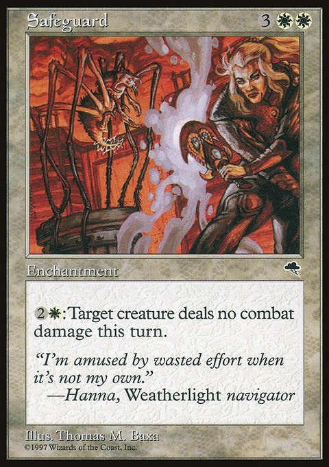 Safeguard, Tempest #39, Magic: The Gathering card