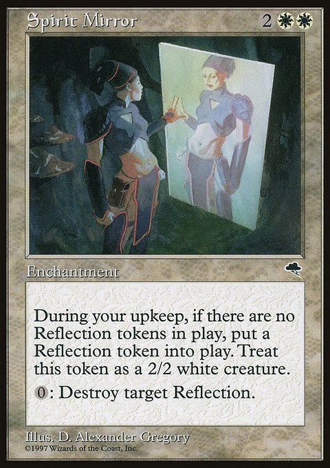 Spirit Mirror, Tempest #48, Magic: The Gathering card