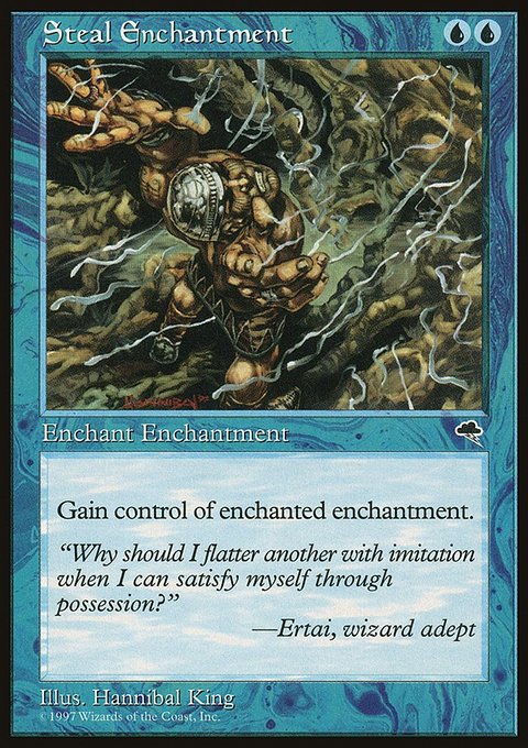 Steal Enchantment, Tempest #90, Magic: The Gathering card
