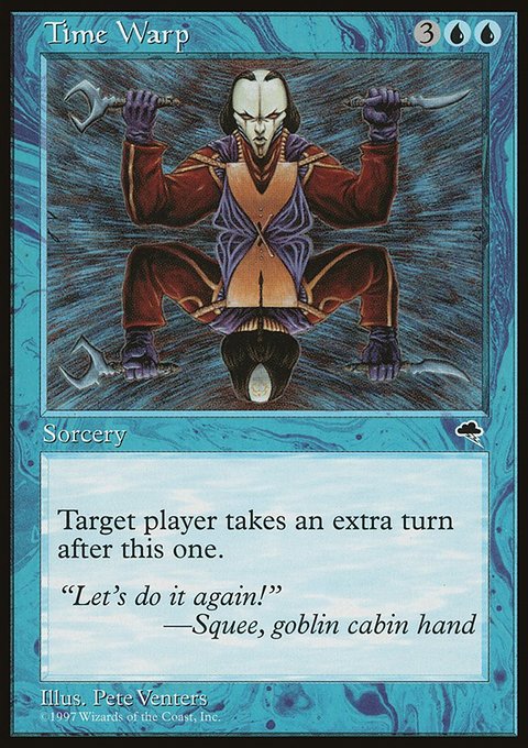 Time Warp, Tempest #97, Magic: The Gathering card