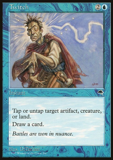 Twitch, Tempest #99, Magic: The Gathering card