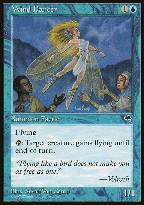 Wind Dancer, Tempest #104, Magic: The Gathering card