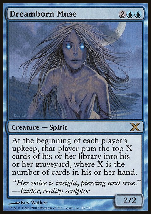 Dreamborn Muse, Tenth Edition #82, Magic: The Gathering card