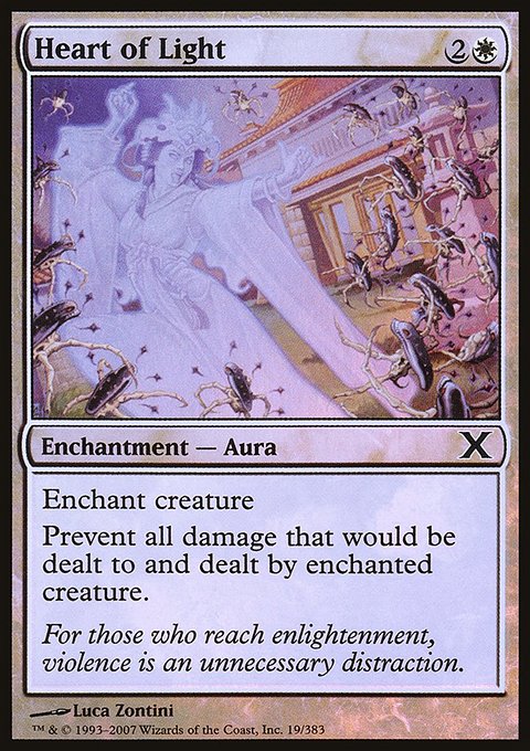 Heart of Light, Tenth Edition #19★, Magic: The Gathering card