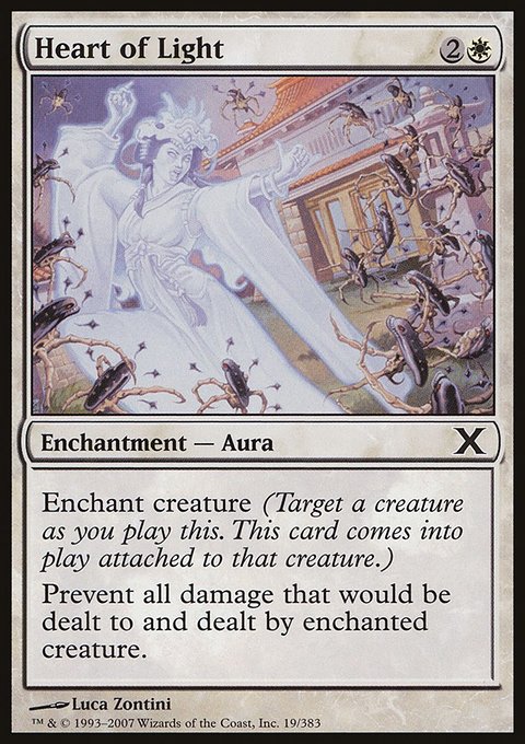 Heart of Light, Tenth Edition #19, Magic: The Gathering card