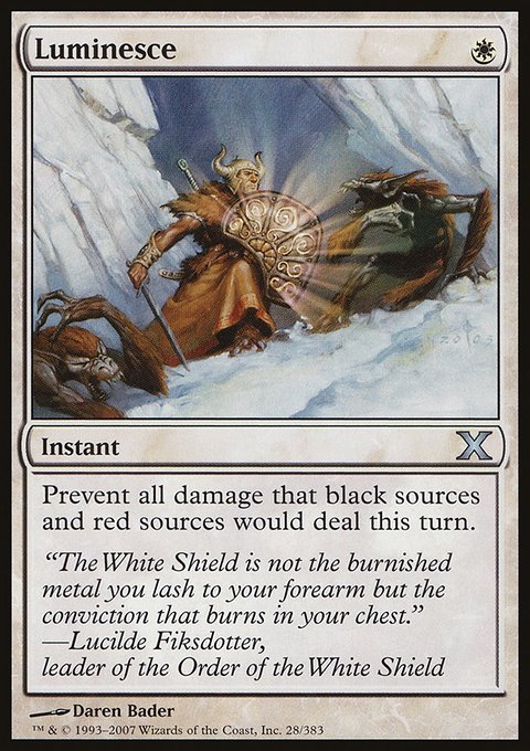 Luminesce, Tenth Edition #28, Magic: The Gathering card