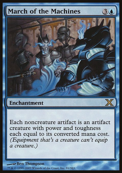 March of the Machines, Tenth Edition #91★, Magic: The Gathering card