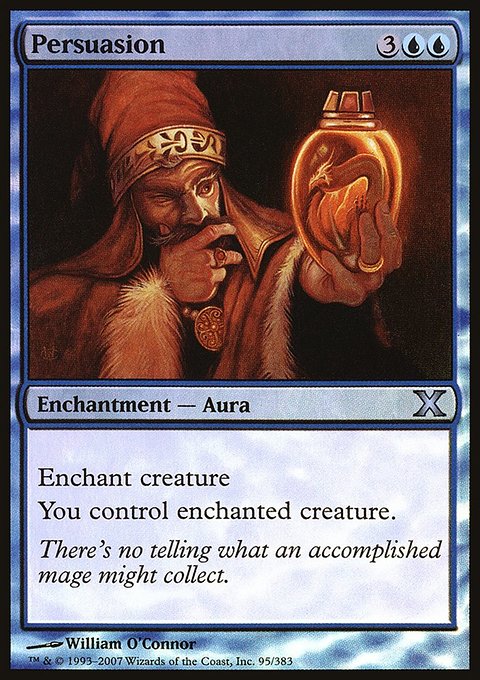 Persuasion, Tenth Edition #95, Magic: The Gathering card