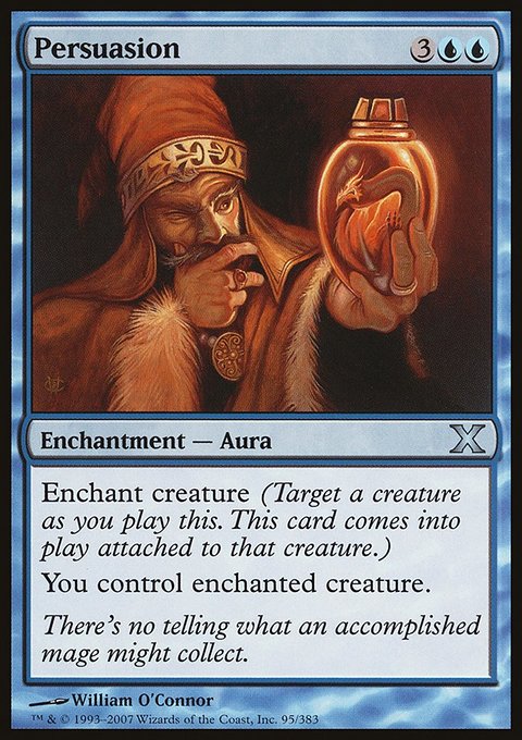 Persuasion, Tenth Edition #95★, Magic: The Gathering card