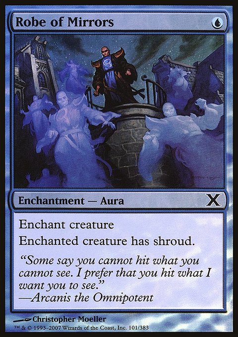 Robe of Mirrors, Tenth Edition #101★, Magic: The Gathering card