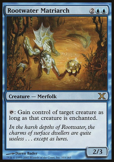 Rootwater Matriarch, Tenth Edition #103, Magic: The Gathering card